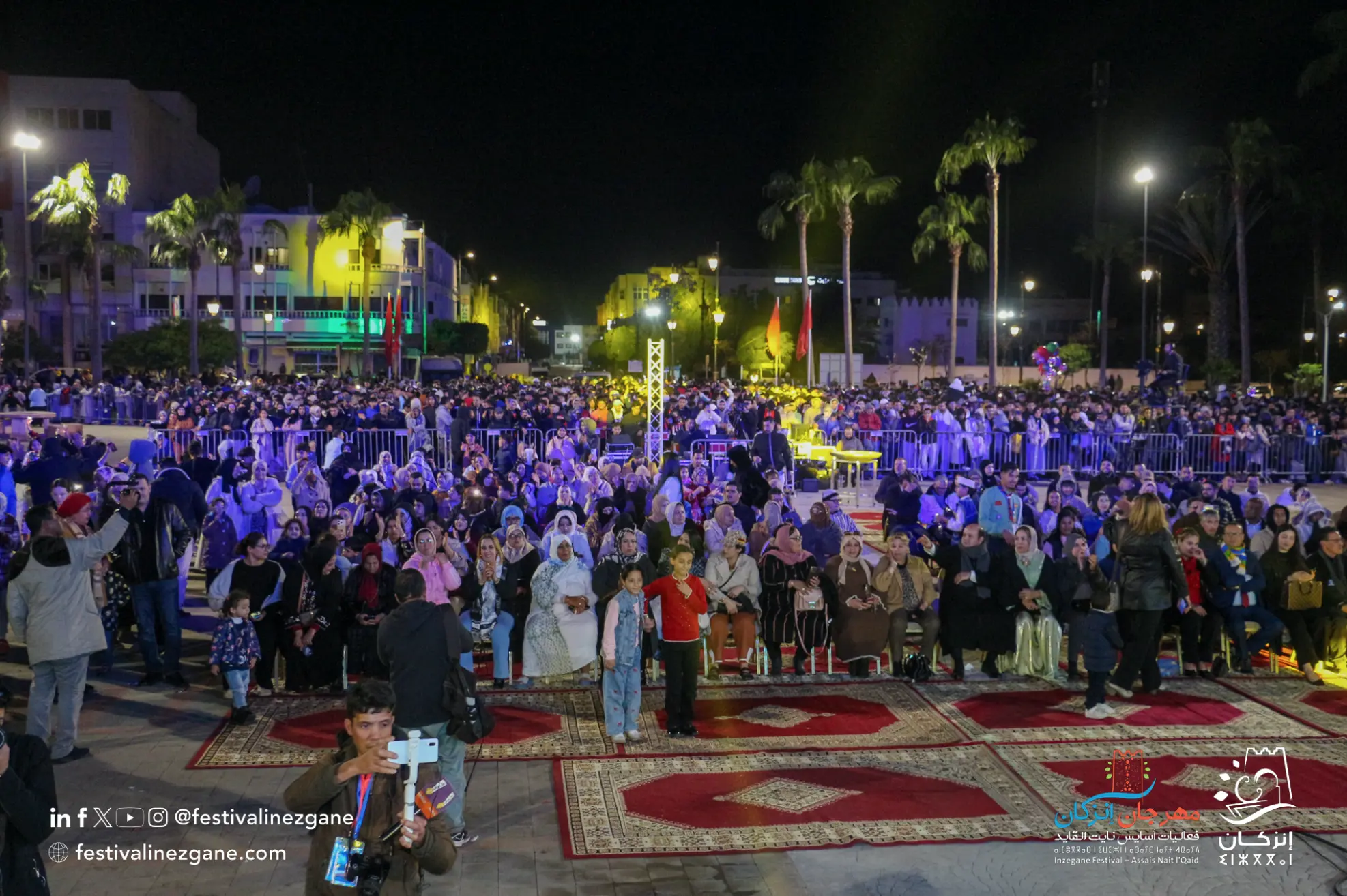 حضور جماهيري يكتب نجاح مهرجان إنزكان